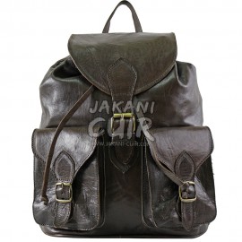 Moroccan Leather Backpack Ref:M16B