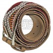Moroccan Handmade Leather Kilim Belt Ref:CZA