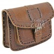 Square Leather Bag Engraved Ref:X28A