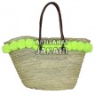 Tassel basket with long handle Ref:PN54