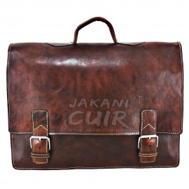Morrocan Leather Business Bag Ref:C15P