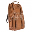 Moroccan natural leather backpack