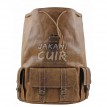 Moroccan Goat Leather Backpack Ref:M7A