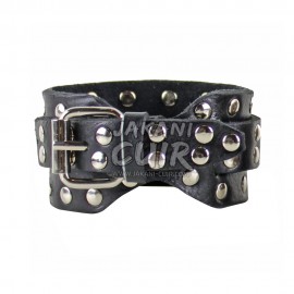 Modern Moroccan Leather Bracelet Ref:BR1B